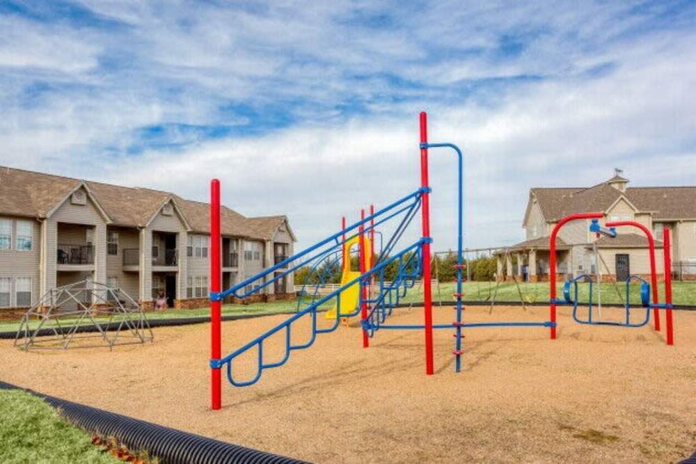 Kids platground at Lakeview Of Ardmore in Ardmore, Oklahoma