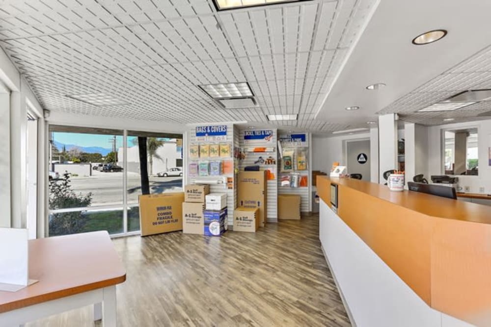 Packing and moving supplies available at A-1 Self Storage in El Monte, California