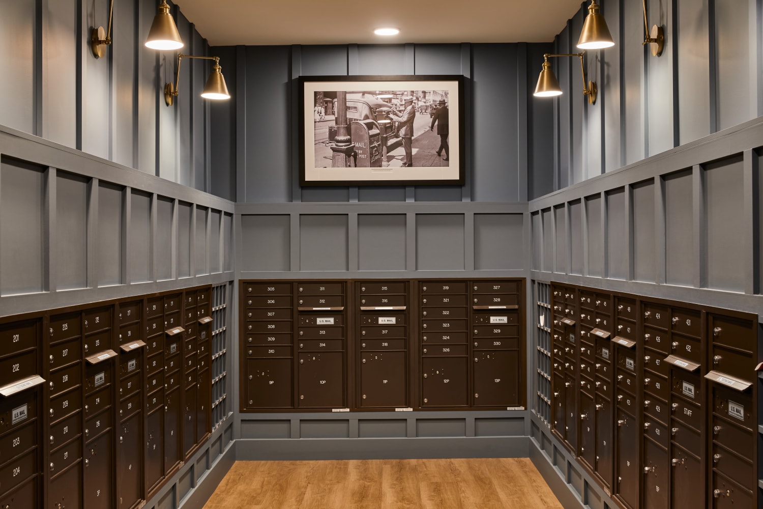 Mail Room  at  Amira Lowry in Denver, Colorado