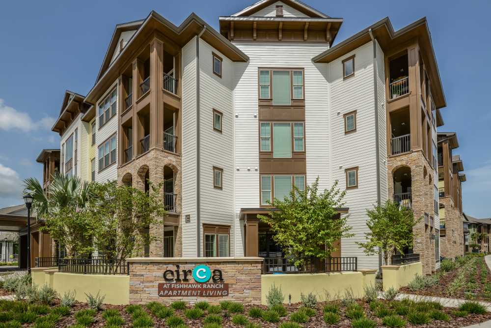 Building exterior at Circa at Fishhawk Ranch in Lithia, Florida