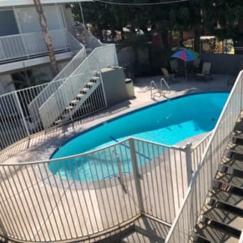 Swimming pool at Occidental in Oxnard, California