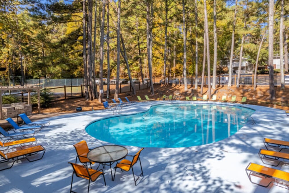 Swimming pool at Parkside in Doraville, Georgia