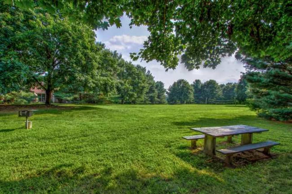 Beautiful landscaping at High Meadow in Ellington, Connecticut