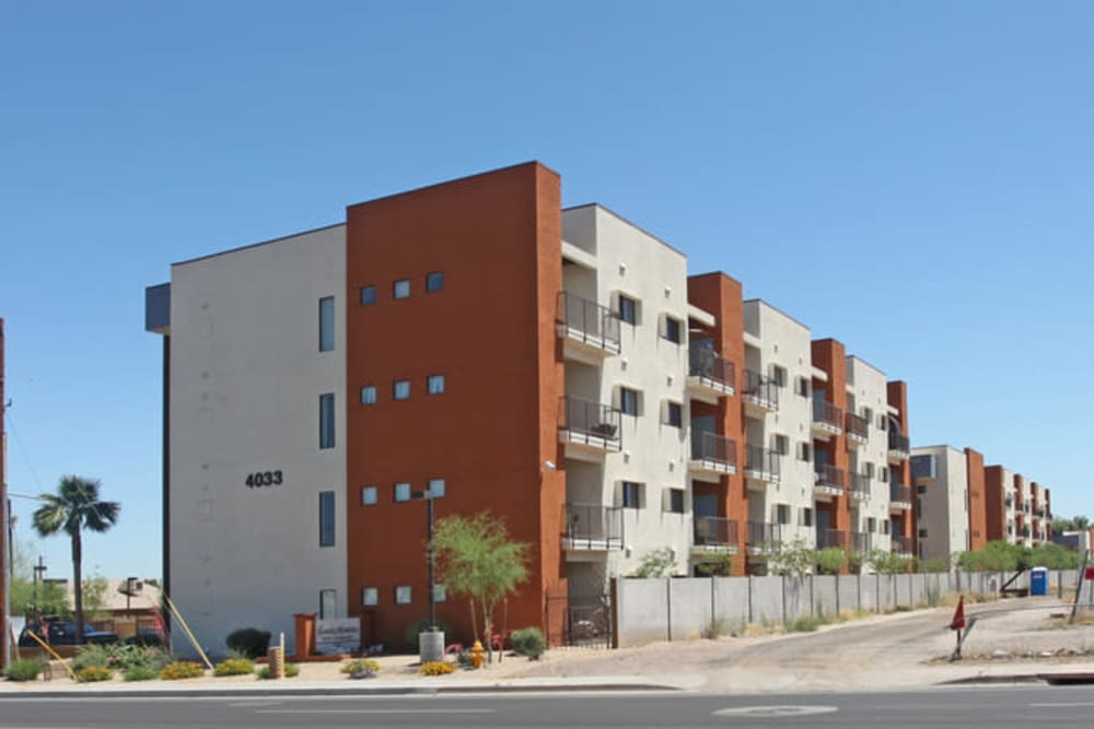 Rendering of apartments at Rancho Montanas Senior Apartments in Phoenix, Arizona