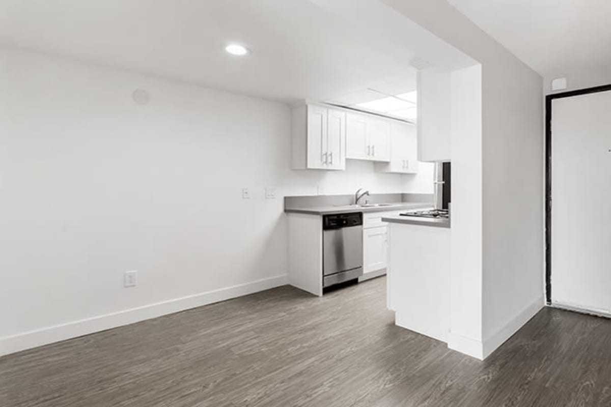Spacious apartment with gourmet kitchen at Amanda Regency Apartments, Van Nuys, California