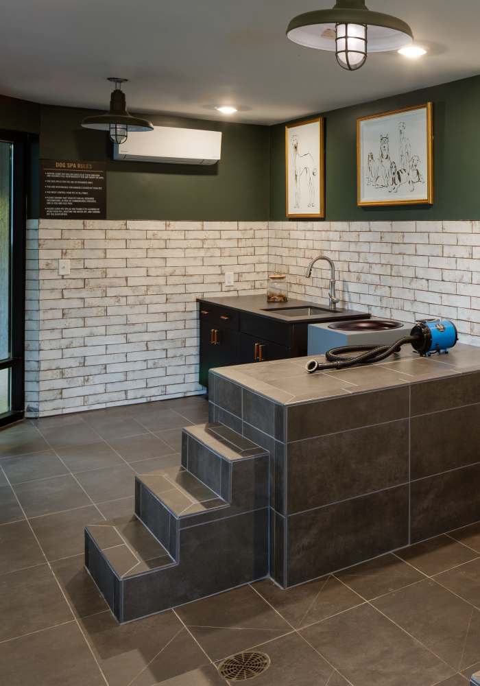 Pet washing stations at Venable Durham Apartments in Durham, North Carolina