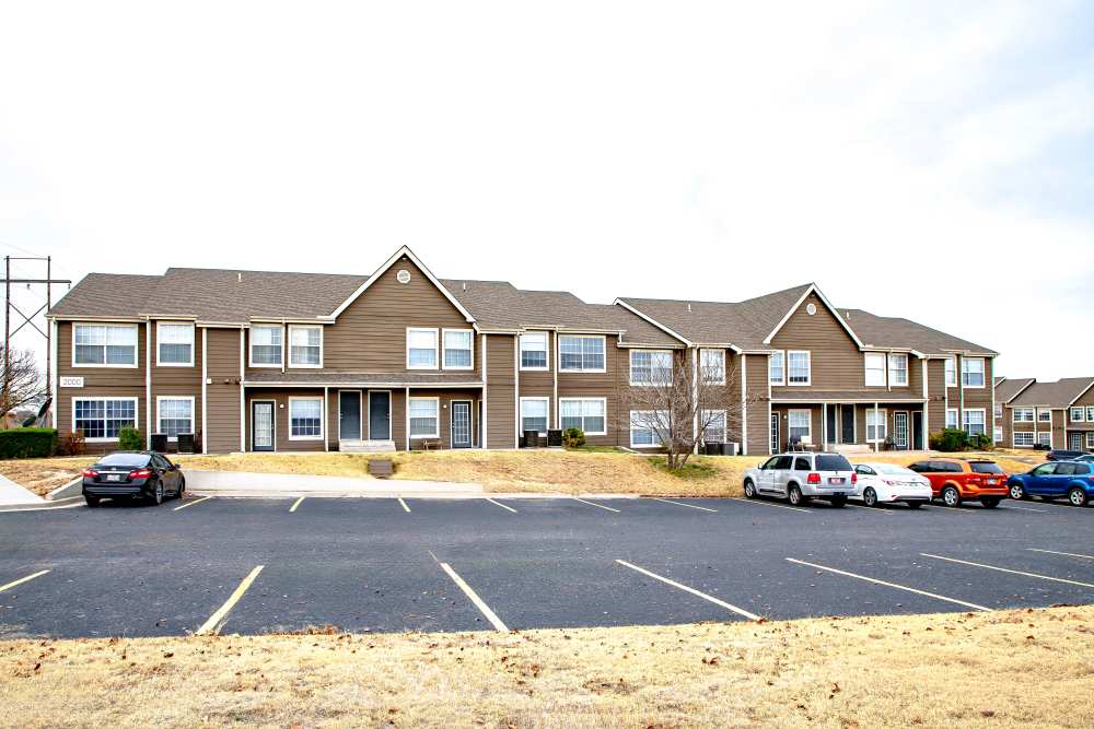 Apartment exterior at Whispering Plains Apartments in Guymon, Oklahoma
