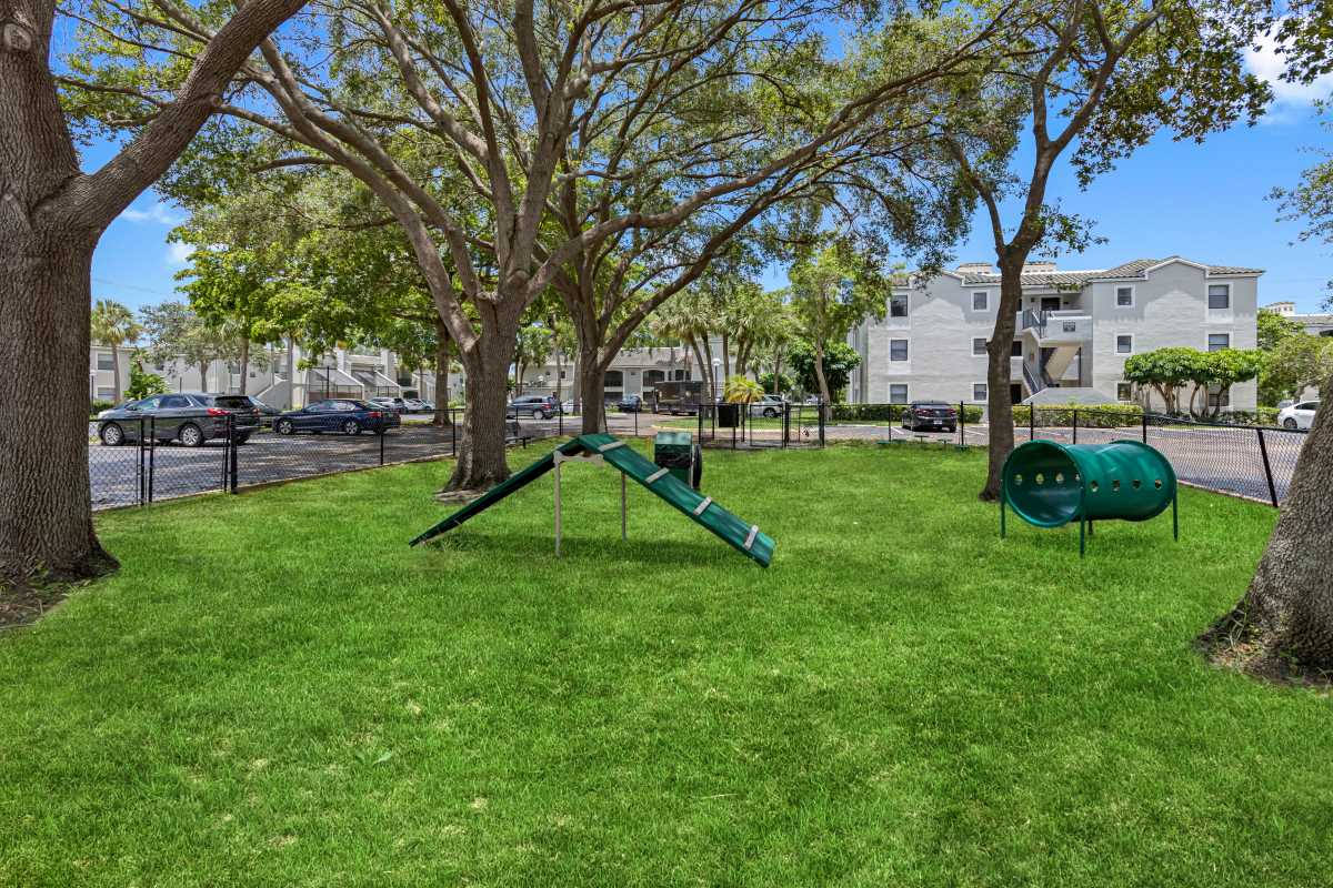Dog park at Stella Boca Raton Apartments, Boca Raton, Florida