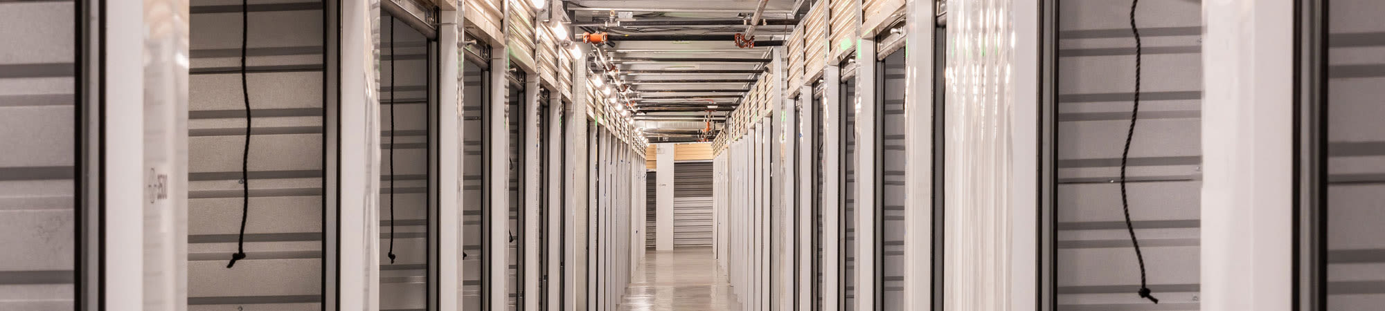 Climate-controlled storage at Cubes Self Storage in Draper, Utah