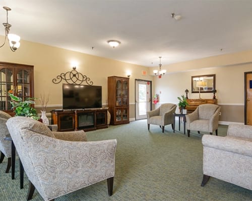 Common areas at Trustwell Living at Clyde Gardens Place in Clyde, Ohio
