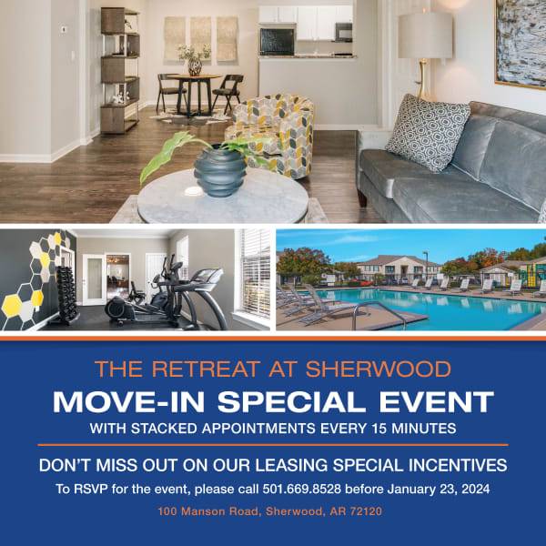 Sherwood, AR Apartments The Retreat at Sherwood