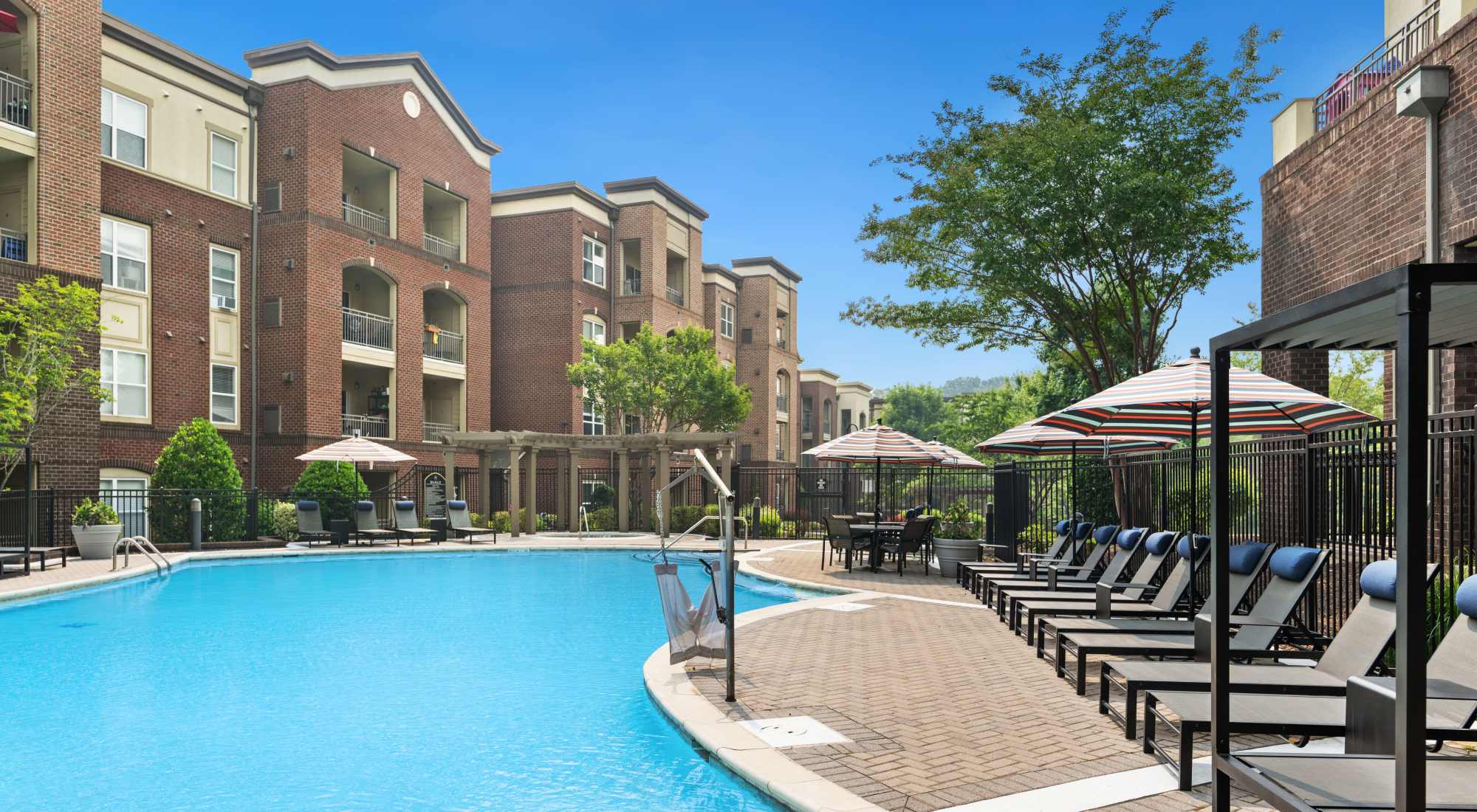 Pool at 17 Barkley in Gaithersburg, Maryland