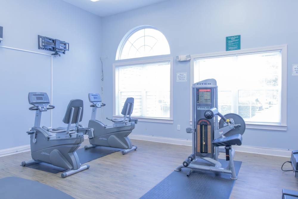 Community fitness center at Ashton Walk in Forest Park, Georgia