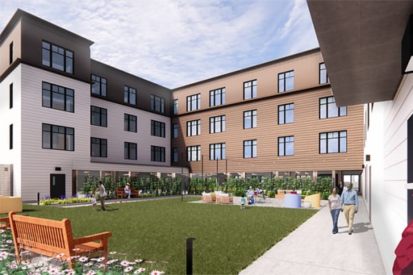 Logan Square - Courtyard
