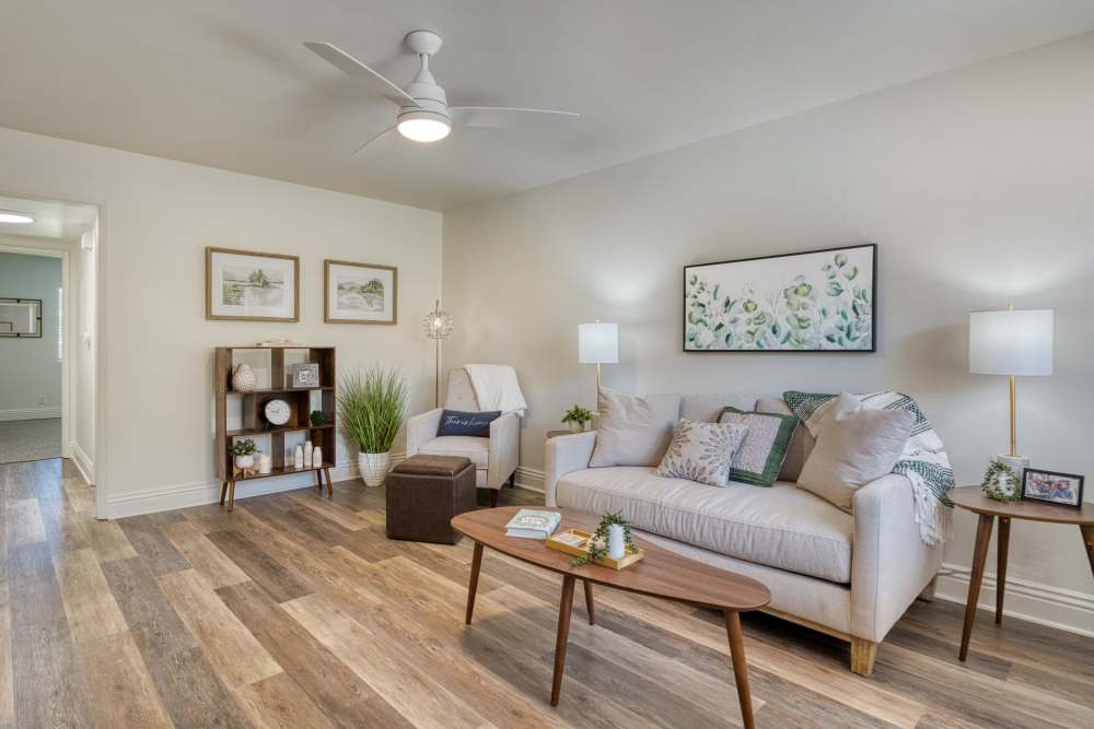 Living room at The Reserve at Thousand Oaks in Thousand Oaks, California