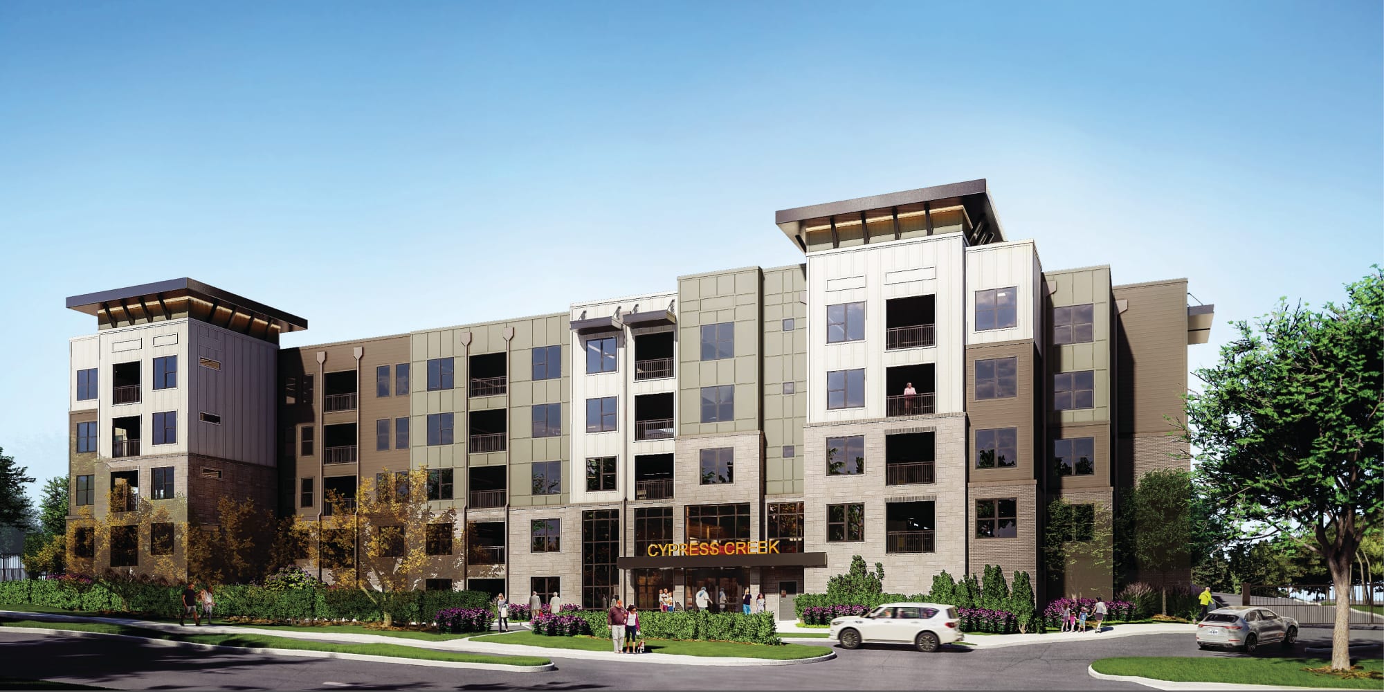 Apartments in Dallas, Texas at Cypress Creek Montfort Drive 