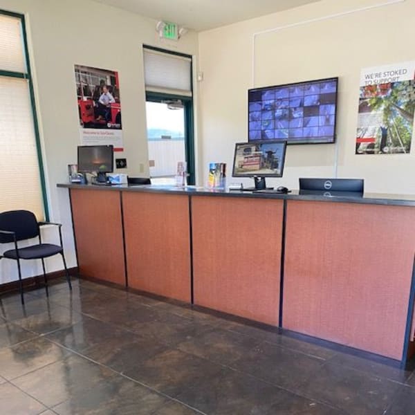 Leasing office at StorQuest Self Storage in Reno, Nevada