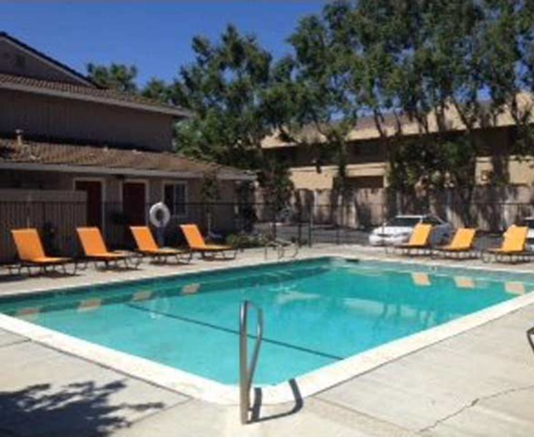 Swimming pool at The Grove at Davis in Davis, California