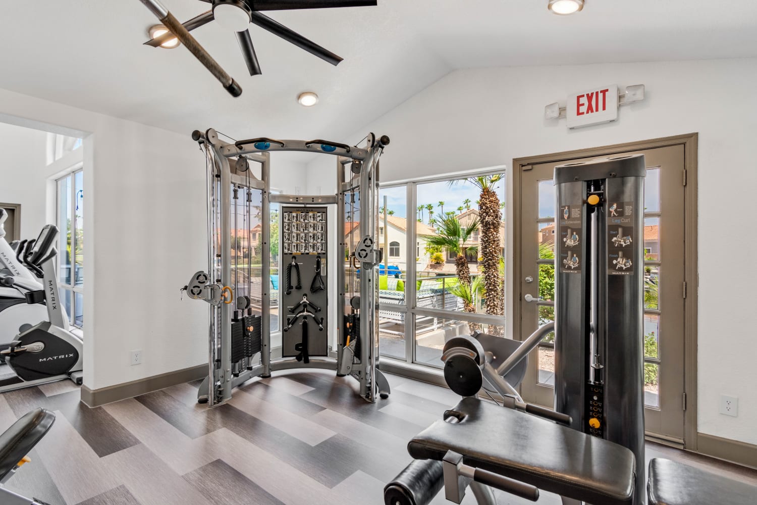 fitness area at Alcove at the Islands in Gilbert, Arizona