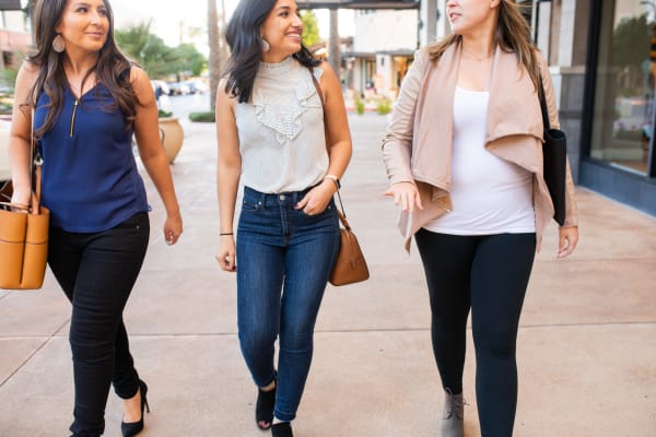 Residents shopping near Villa Vita Apartments in Peoria, Arizona