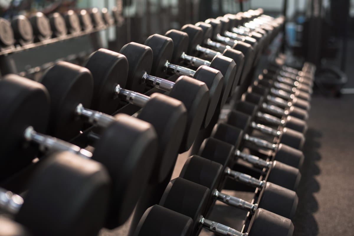 Fitness center at Allegheny Branch House Lofts in Pittsburgh, Pennsylvania