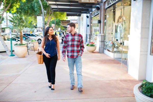 Residents shopping near The Maxx 159 in Goodyear, Arizona