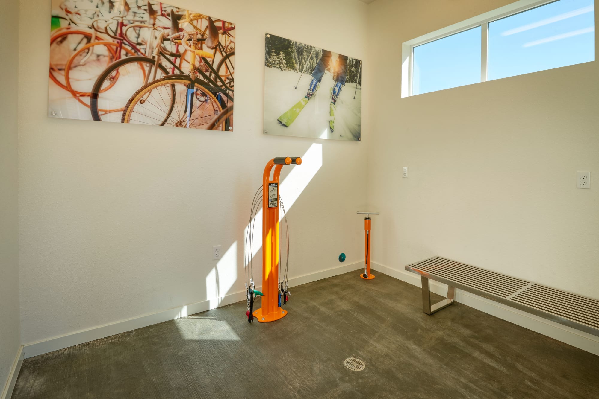 Bike Repair Room at Elevate