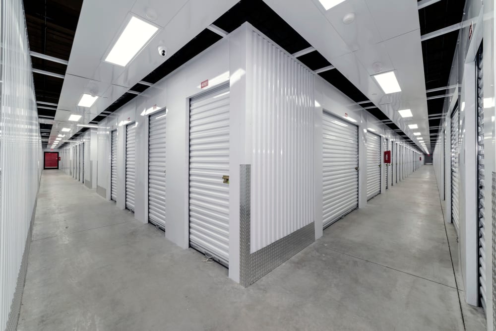 The climate controlled storage units at Your Storage Units Jacksonville in Jacksonville, Florida