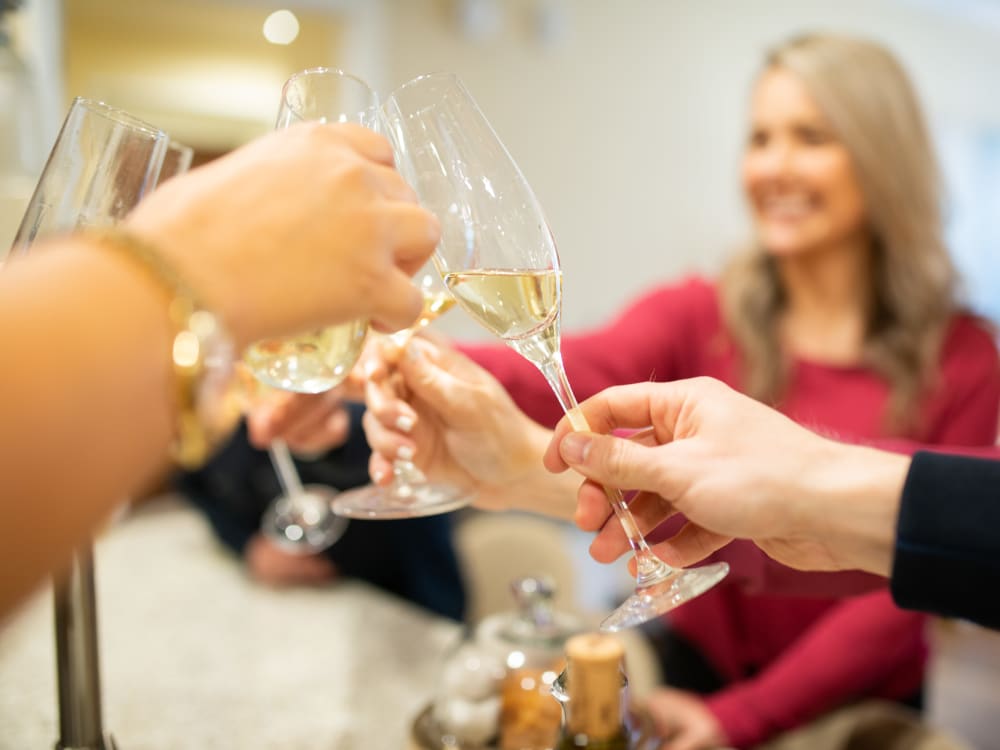 Residents raising a toast to the good life at San Travesia in Scottsdale, Arizona