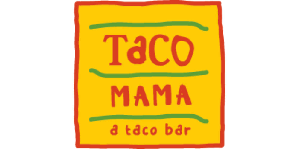 Taco Mama logo at The Station at Clift Farm in Madison, Alabama