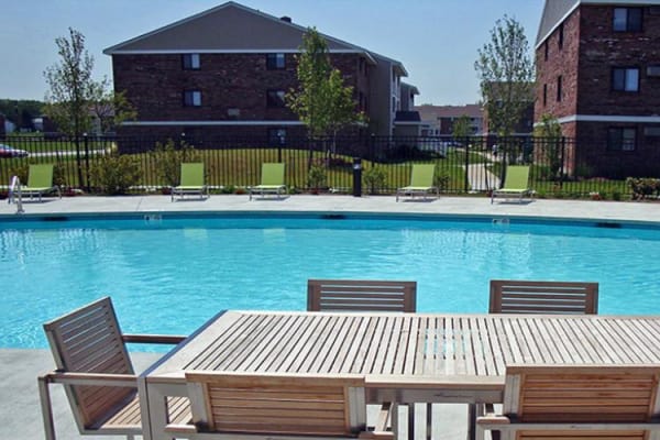 Swimming Pool at Rosemont Square Apartments in Randolph