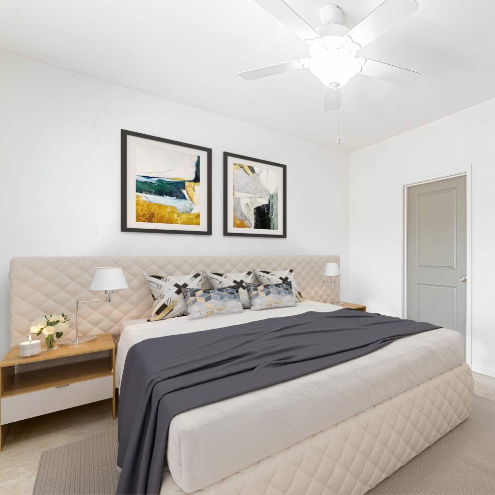 Bedroom at Celtic Crossing in St. Peters, Missouri