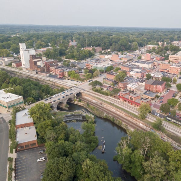 Explore the neighborhood around Tower 43 in Kent, Ohio