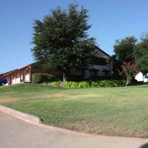 View of the exterior at Lofts at Pecan Ridge in Midlothian, Texas