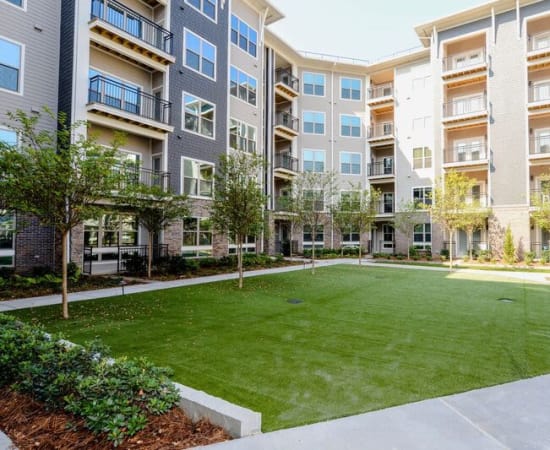 Courtyard at Alta at Jonquil in Smyrna