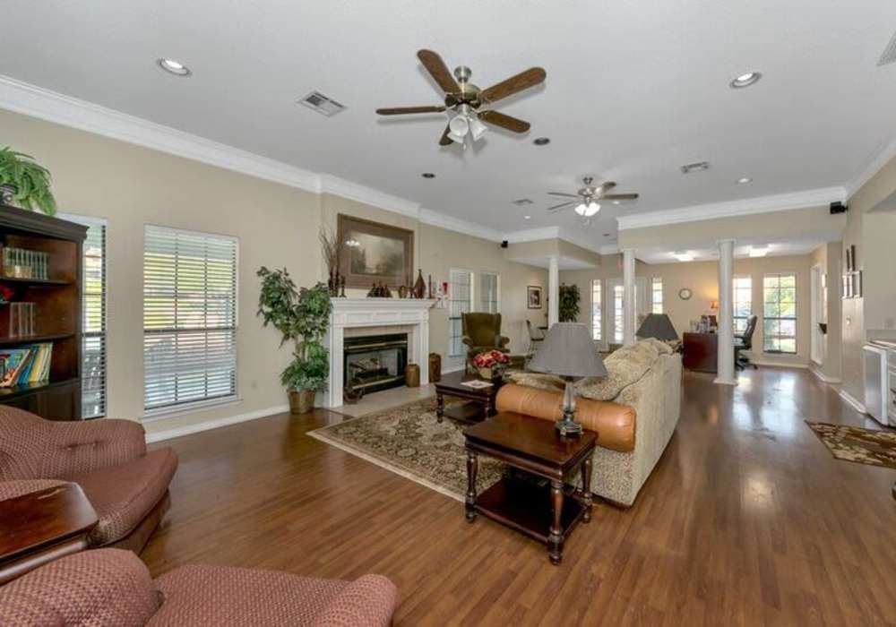 Clubhouse with premium features at Chapel Ridge of Pauls Valley in Pauls Valley, Oklahoma