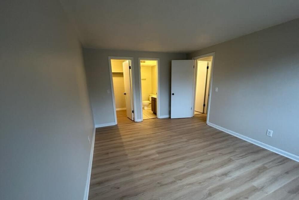 Comfortable living room at Brookside Commons in Meadville, Pennsylvania