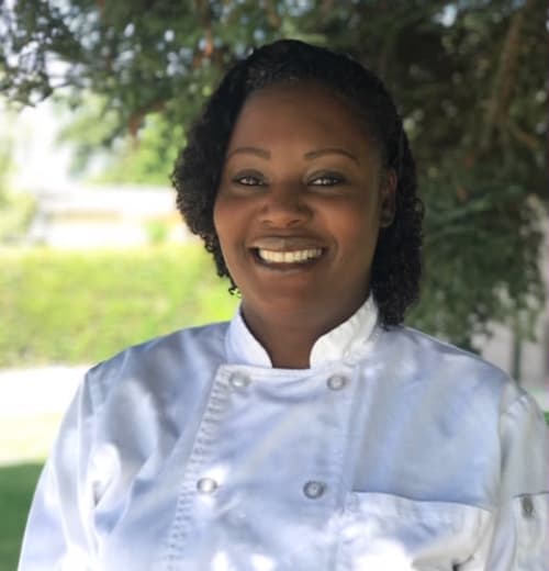 Picture of Patrice in dining services at Blossom Vale Senior Living in Orangevale, California