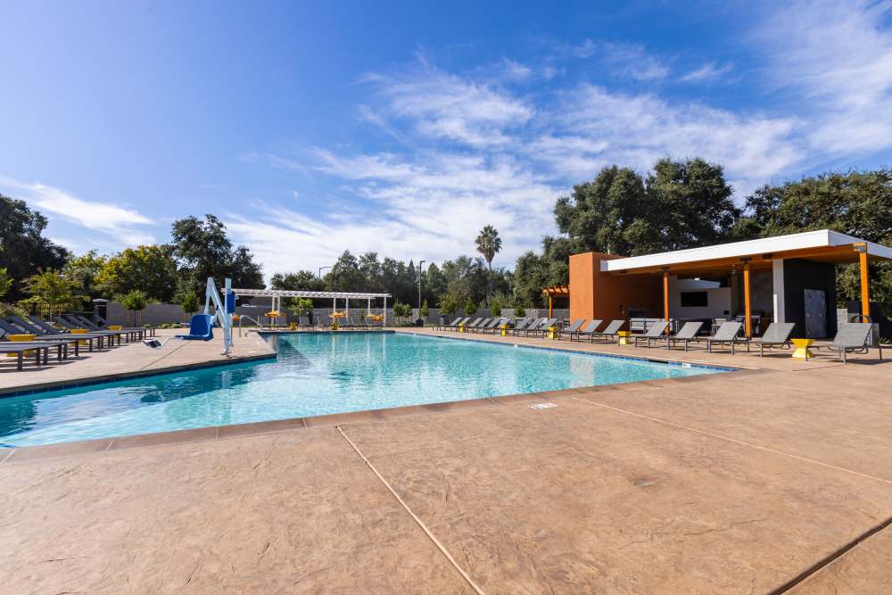 Swimming pool at Solasta in Sacramento, California