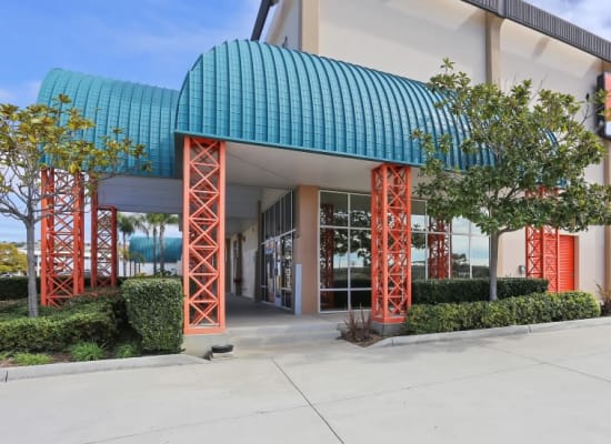 Front entry to A-1 Self Storage in San Diego, California