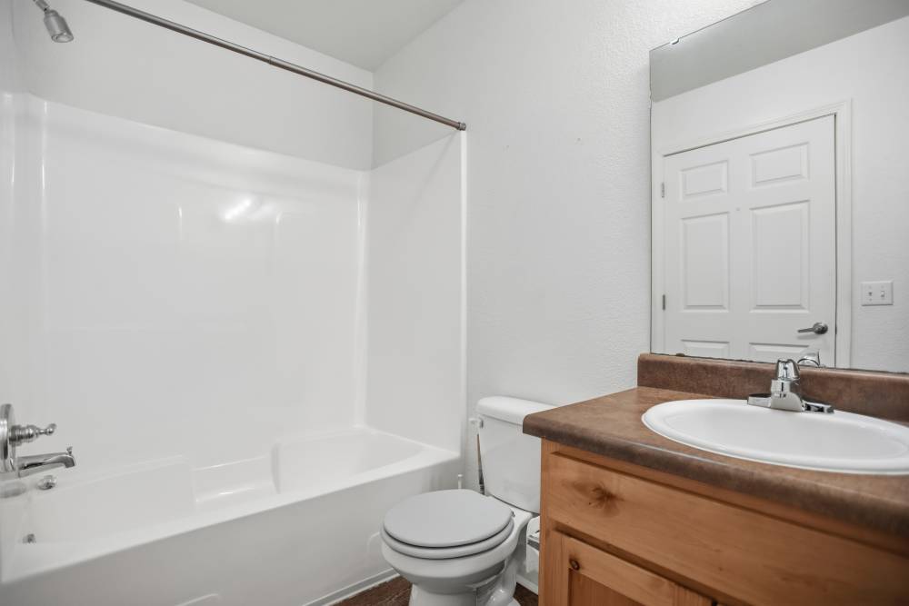 A bathroom at Hancock Ridge in Johnson City, Tennessee