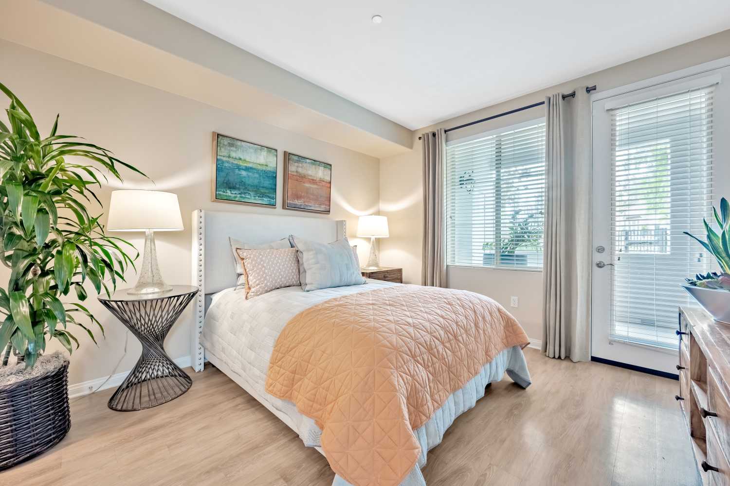 Bedroom at Palisades Sierra Del Oro in Corona, California
