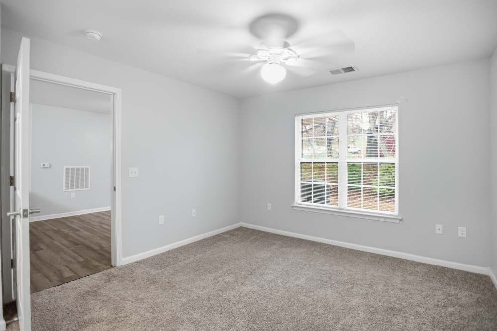 A bedroom at Hancock Ridge in Johnson City, Tennessee