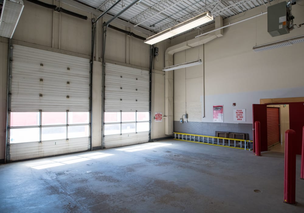 Loading doors at Apple Self Storage - Saint John East in Saint John, New Brunswick