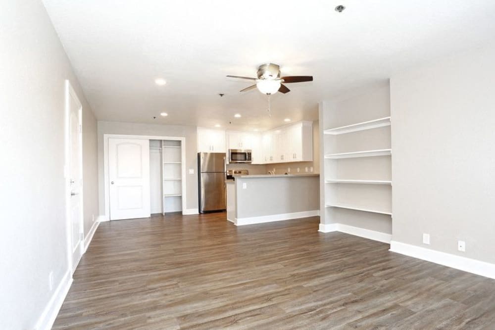 Open floor plan at Summerhill Terrace Apartment Homes in San Leandro, California