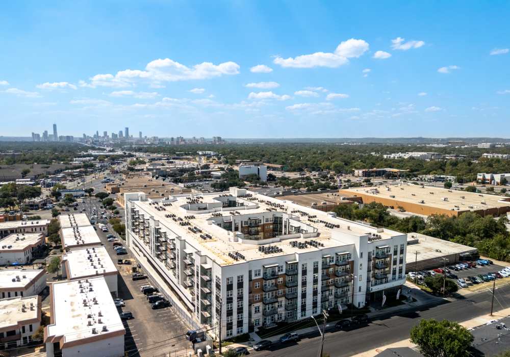 Exterior view at Henderson on Reinli in Austin. TX