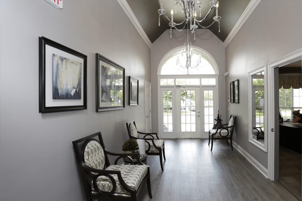 Club house at Arbors at Fairview Apartments in Simpsonville, South Carolina