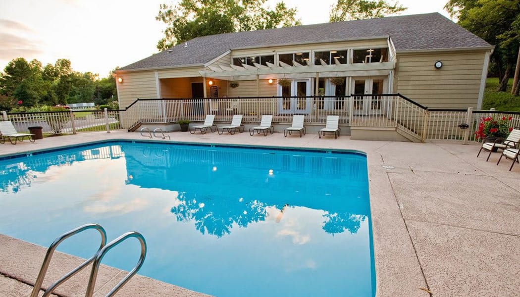 The pool at Country Hollow in Tulsa, Oklahoma
