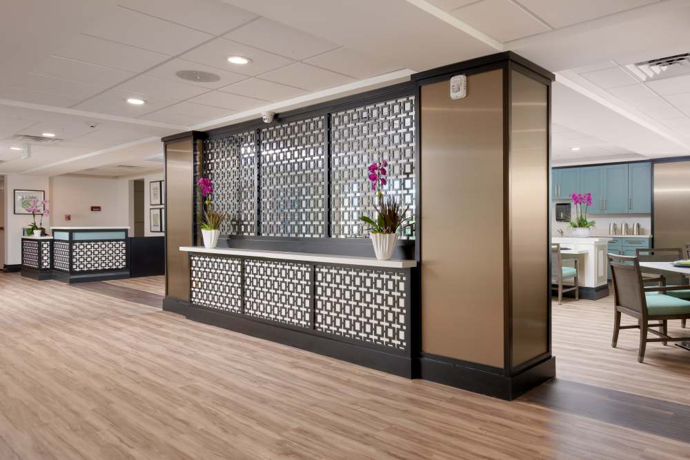 Interior of an apartment at The Barclay at ParkSquare in Aventura, Florida