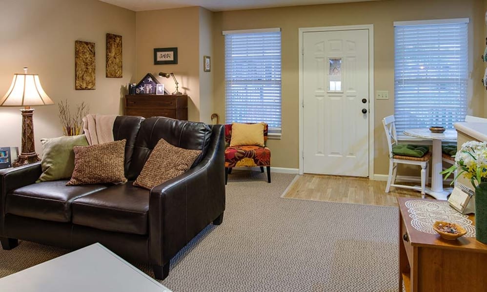 An interior shot of a NorthPark Village room.
